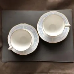 ノリタケ　レースウッドゴールド　カップ&ソーサー￼