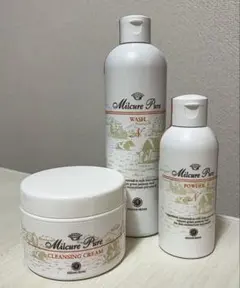 Milcure Pure ウォッシュ＆パウダーウォッシュ 375mL3本セット - メルカリ