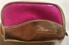 ASH&DIAMONDS ポーチ　小物入れ　ピンク　ゴールド　金色のサムネイル