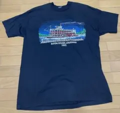 古着 90年代 フルーツオブザルーム Baton Rouge Tシャツ