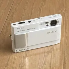 【美品】SONY Cyber-shot DSC-T10 ホワイト コンデジのサムネイル