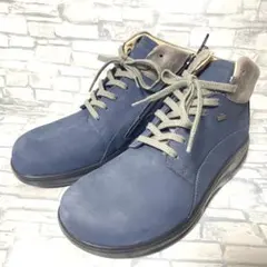 FinnComfort レディーススニーカー ネイビー フィンコンフォート 24