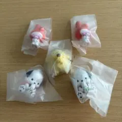 サンリオキャラクターズ ぬいぐるみといっしょ フィギュア5個セット