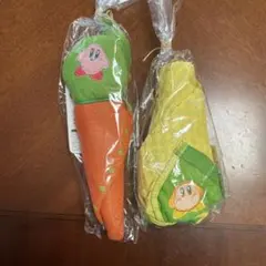 星のカービィ とれたて！プププやさい まきまきおやさいタオル 2種 ナムコ限定