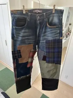 【JUNYA WATANABE】再構築パッチワークデニム　名作