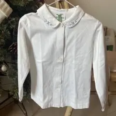 parentsdream 長袖シャツ 110 ホワイト