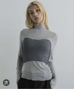 レア商品⭐︎ [Paloma Wool]新品.未使用ロングニット手袋　赤　通勤用 レア商品⭐︎ [Paloma Wool]新品.未使用ロングニット手袋 赤 通勤用