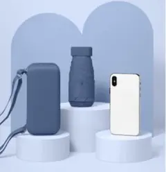 折りたたみ傘　軽量　日傘　UVカット　遮光　折り畳み傘　男女兼用　ケース付き