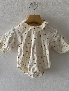 futafuta 花柄ロンパース 70サイズ