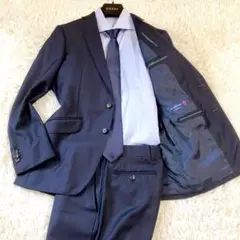 【美品】Ermenegildo Zegna　スーツセットアップ　ネイビー　YA6