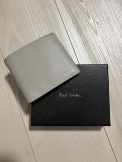 ✳︎値下げ✳︎新品未使用✳︎Paul Smith 二つ折り財布 ゼブラロゴ