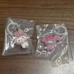 サンリオ ゆるっとめじるしアクセサリー　マイメロディ　ぼんぼんりぼん