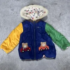 Hot biscuits リバーシブル　ジャケット　ミキハウス　80