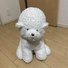美品　ジェラートピケ　ビションフリーゼティッシュケース　ぬいぐるみ　ジェラピケ