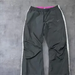 00s NIKE ナイキ ワンポイントナイロンパンツ