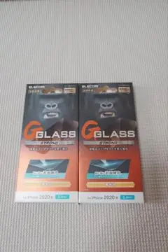 【新品】ELECOM GGLASS STRONG iPhone12mini