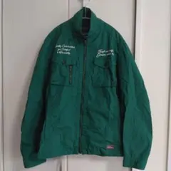 Dickies 刺繍入りジャケット　 Mサイズ　グリーン