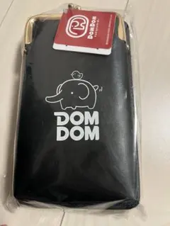 【即日】ドムドムハンバーガー ウォレット付きスマホショルダーポーチ　どむぞうくんのサムネイル
