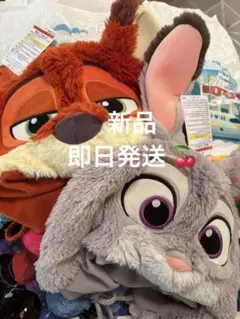 新品 東京ディズニーリゾート ズートピア ニック ジュディ ファンキャップ