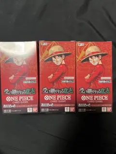プロモ付き　ワンピース カードゲーム 受け継がれる意志 3BOX