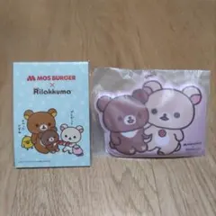 リラックマ モスバーガー 2022年福袋 パスケース メモ帳セット