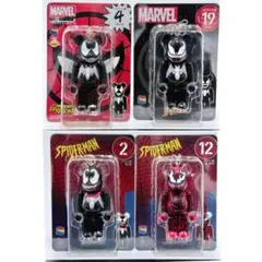 未開封 BE@RBRICK MARVEL ヴェノム3種+ カーネイジ 100%