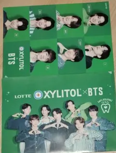 非売品　キシリトール　BTS 2種類6枚　クリアファイル