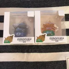 ドラゴンクエスト　ビッグクリアフィギュア　スライムつむり＆マリンスライム