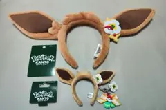 ポケパークKANTO 限定 ニンフィア グレイシア イーブイ キーホルダー