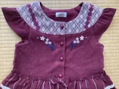 スーリー　ワンピース　ジャンバースカート　140 冬物