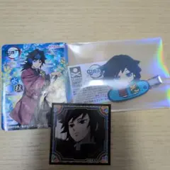 鬼滅の刃　シール　冨岡義勇　髪クリップ