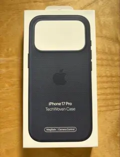 【Apple Store】iPhone17Pro用 テックウーブンケース ブルー