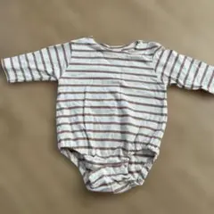 ストライプロンパース 長袖 95cm