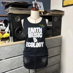 Earth Music & Ecology タンクトップ M ブラック