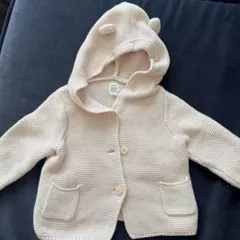9月末まで　baby GAP フード付きカーディガン 6-12ヶ月