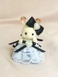 ミニチュアドール　シルバニア　赤ちゃん　プリンセスドレス　アリス