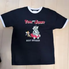トムとジェリー Tシャツ Mサイズ ネイビー
