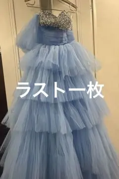 Lisone ゆりいち ワンピース チュールスリーブベロアドレス - メルカリ