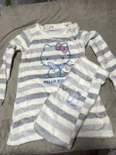 HELLO KITTY フリース ルームウェア M