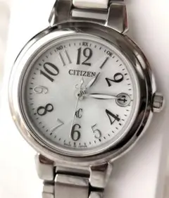 【稼働】CITIZEN シチズンxC レディース 腕時計 デイト エコドライブ