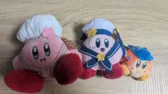 星のカービィ　ぬいぐるみ３体セット