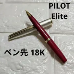 18K PILOT Elite エリート 万年筆 SCRIPT スクリプト - メルカリ