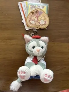 ディズニーシー　ぬいぐるみバッジ　ジェラトーニ　スウィートダッフィー