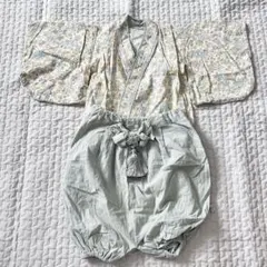 花柄ベビー袴セット　80㎝