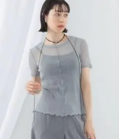 Ray BEAMS シアー メロウ カットソーのサムネイル