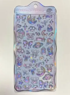 【本日発送】 ボンボンドロップシール オーロラ　わんわんボンボン