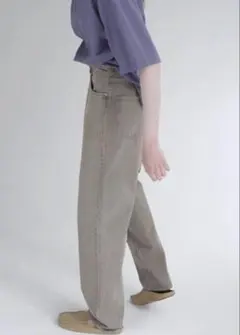 AURALEE HARD TWIST DENIM WIDE PANTSのサムネイル
