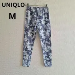 UNIQLO　レギンス　M　総柄　レディース　ユニクロ　ヨガウェア