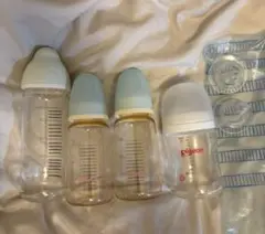 新品　Pigeon 哺乳瓶 母乳実感chuchu 160 240 プラスチック