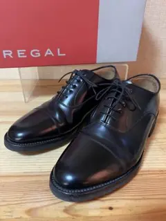 a627/極美品★リーガル ストレートチップ ビジネスシューズ24.5㎝EEE